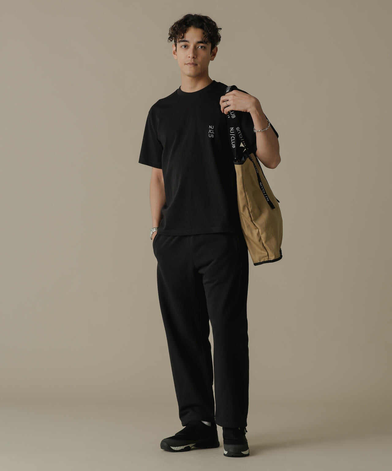 「NJ/CLUB」HOMESTOCK SORONA裏毛2WAYスウェットパンツ(セットアップ可) 6684127208