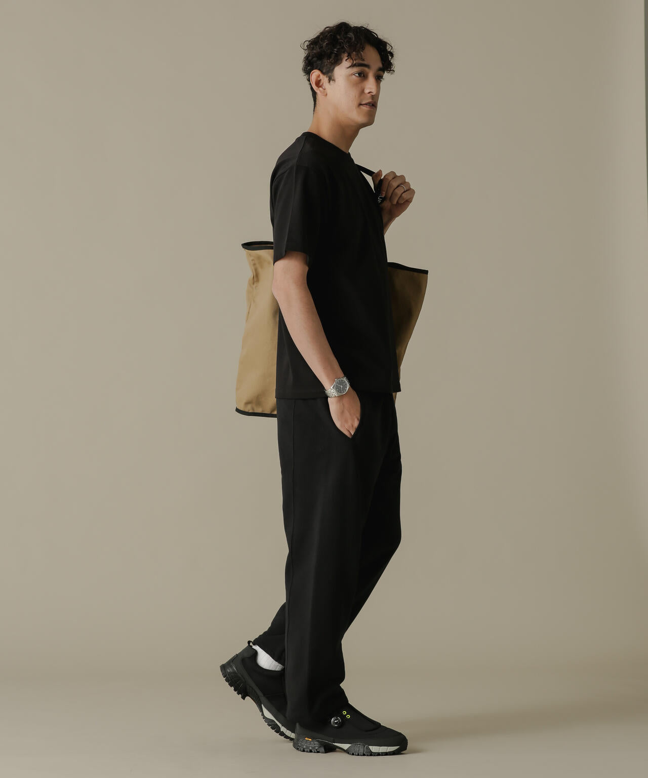 「NJ/CLUB」HOMESTOCK SORONA裏毛2WAYスウェットパンツ(セットアップ可) 6684127208