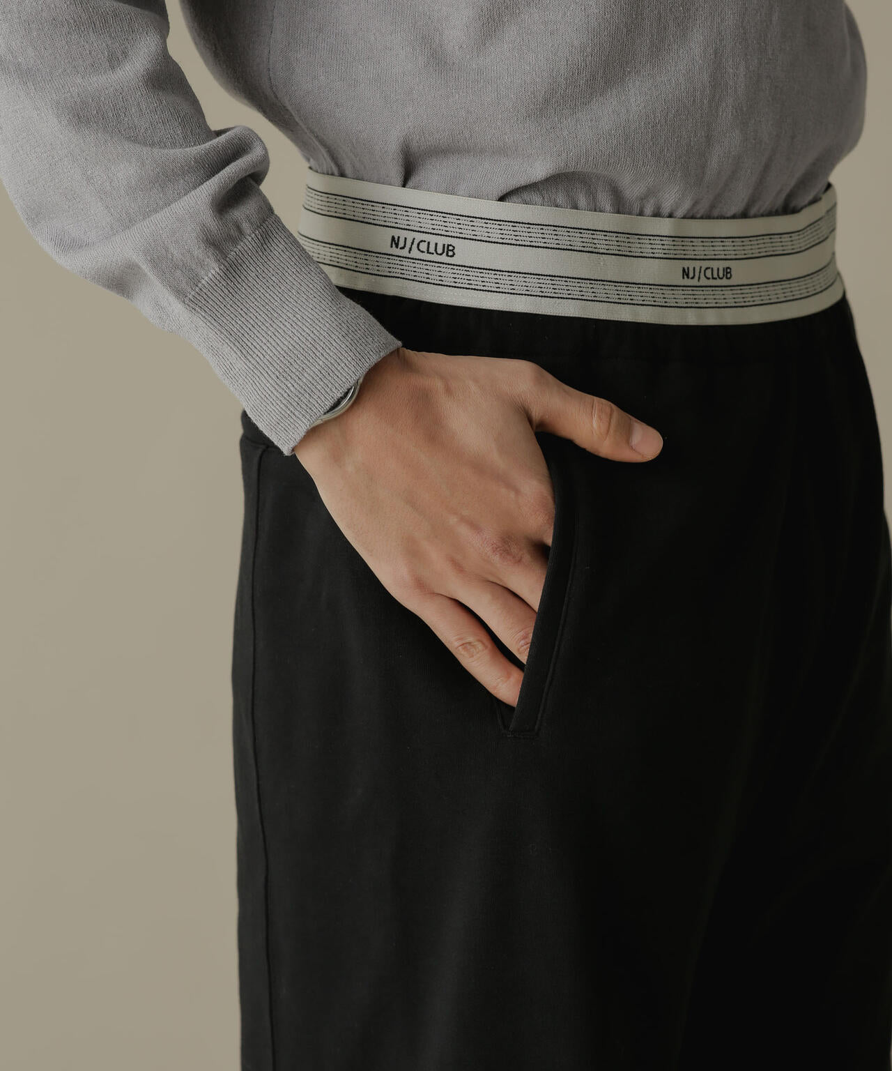 「NJ/CLUB」HOMESTOCK SORONA裏毛2WAYスウェットパンツ(セットアップ可) 6684127208
