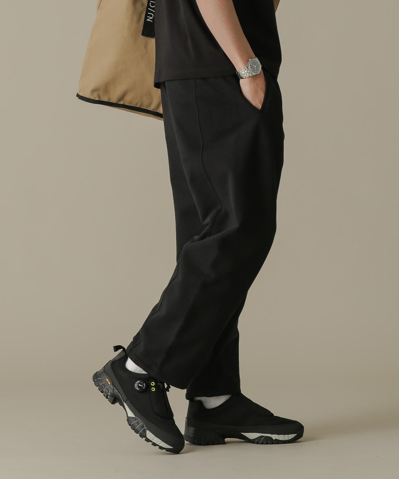 「NJ/CLUB」HOMESTOCK SORONA裏毛2WAYスウェットパンツ(セットアップ可) 6684127208