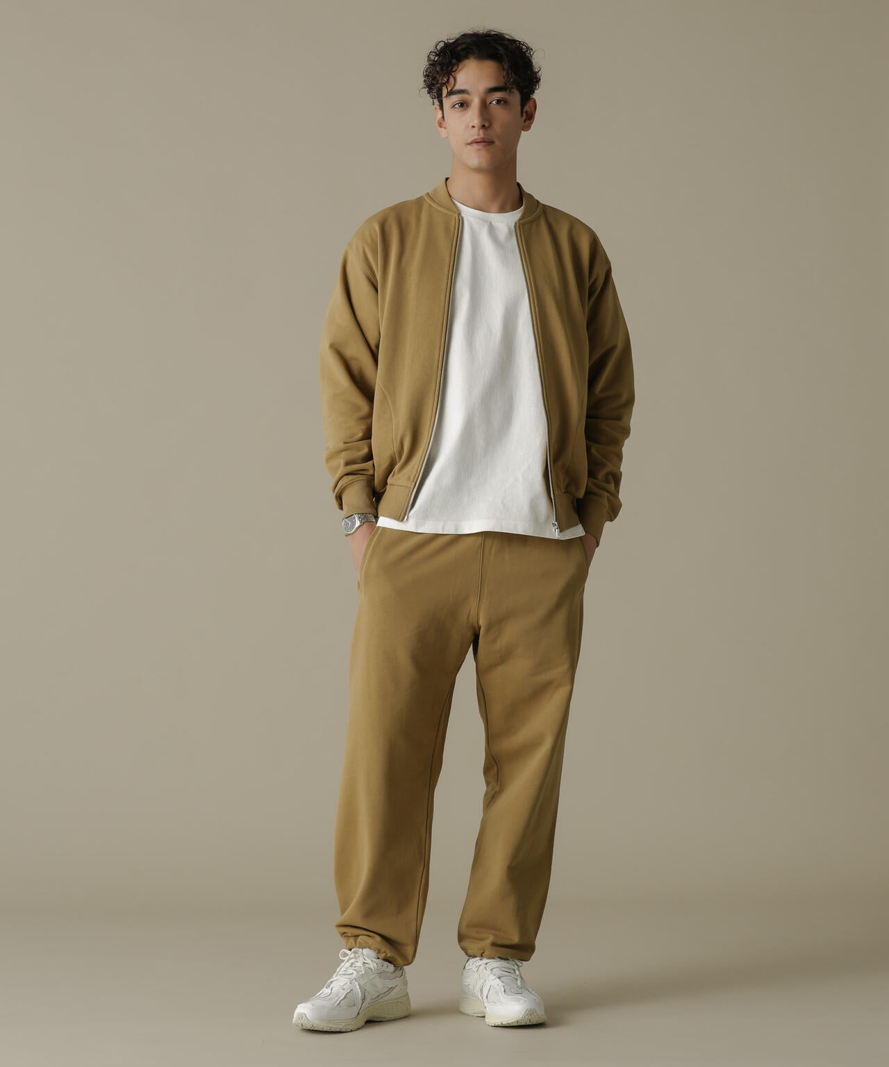 「NJ/CLUB」HOMESTOCK SORONA裏毛2WAYスウェットパンツ(セットアップ可) 6684127208