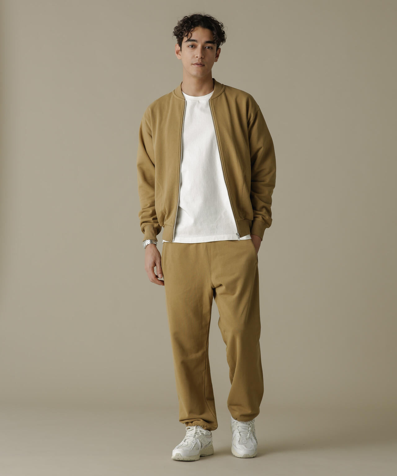 「NJ/CLUB」HOMESTOCK SORONA裏毛2WAYスウェットパンツ(セットアップ可) 6684127208