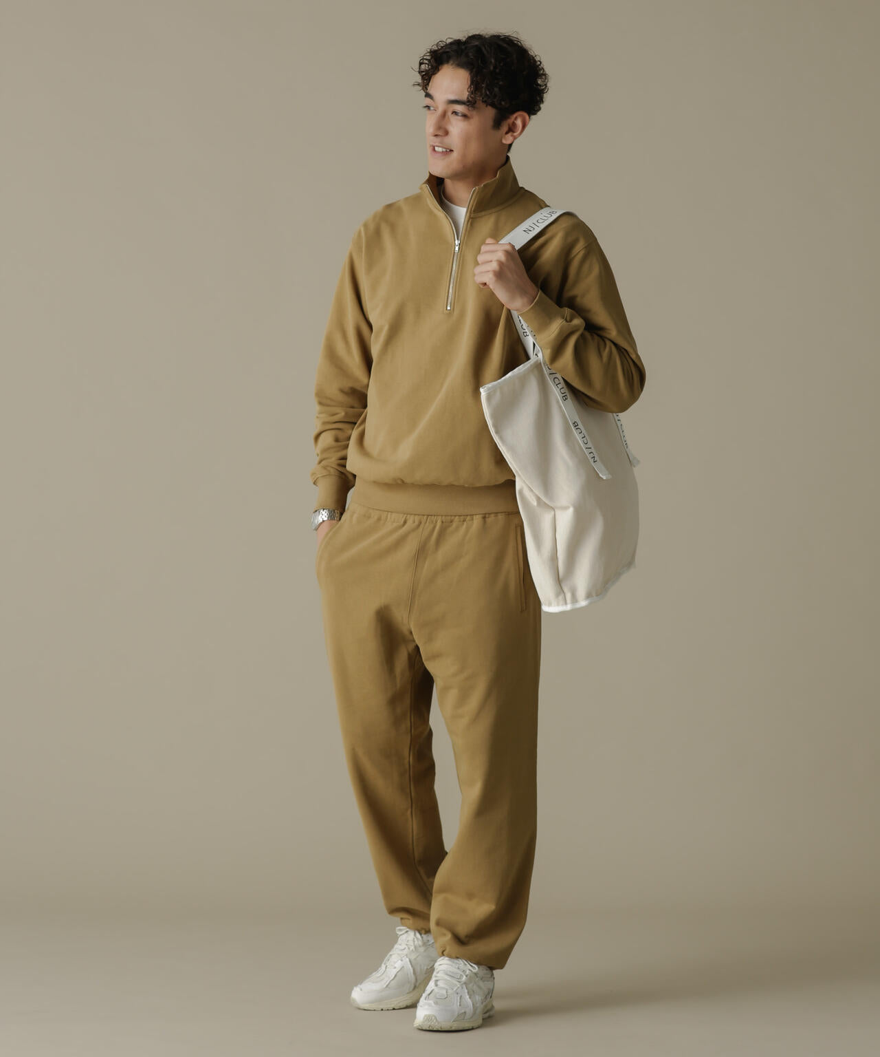 「NJ/CLUB」HOMESTOCK SORONA裏毛2WAYスウェットパンツ(セットアップ可) 6684127208