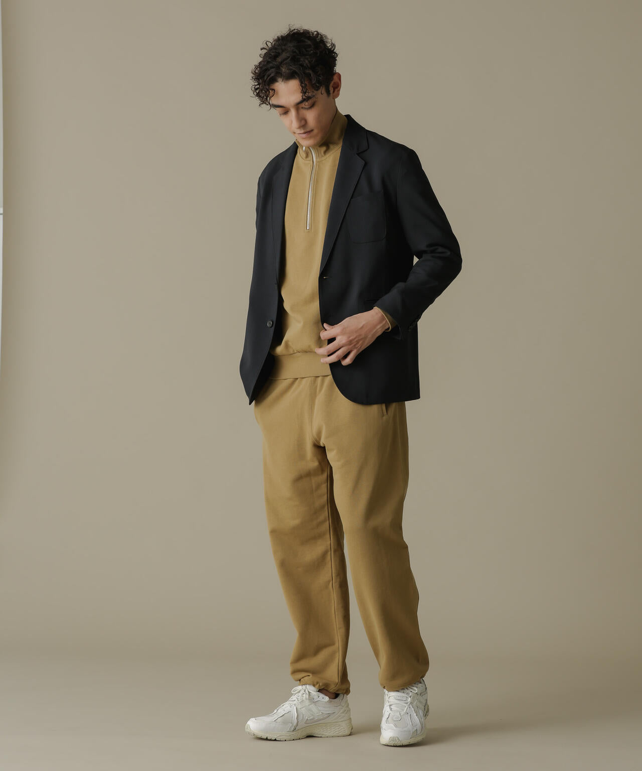 「NJ/CLUB」HOMESTOCK SORONA裏毛2WAYスウェットパンツ(セットアップ可) 6684127208