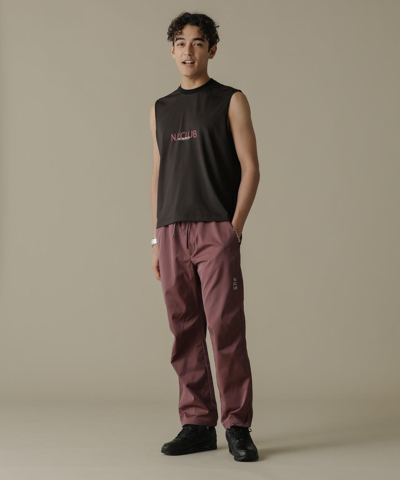 「NJ/CLUB」PARKSTOCK ファンクションストレートパンツ 6684127214