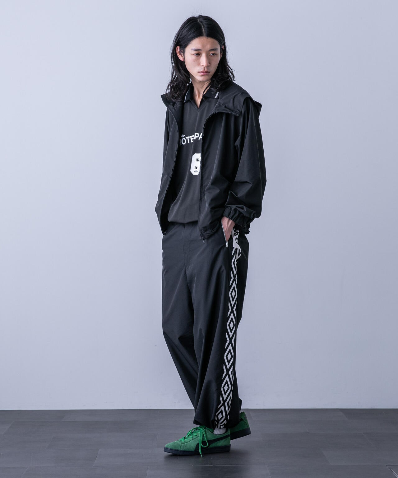 「HOTEL PALACE（オテルパラス）」UMBROトラックパンツ 6684127215