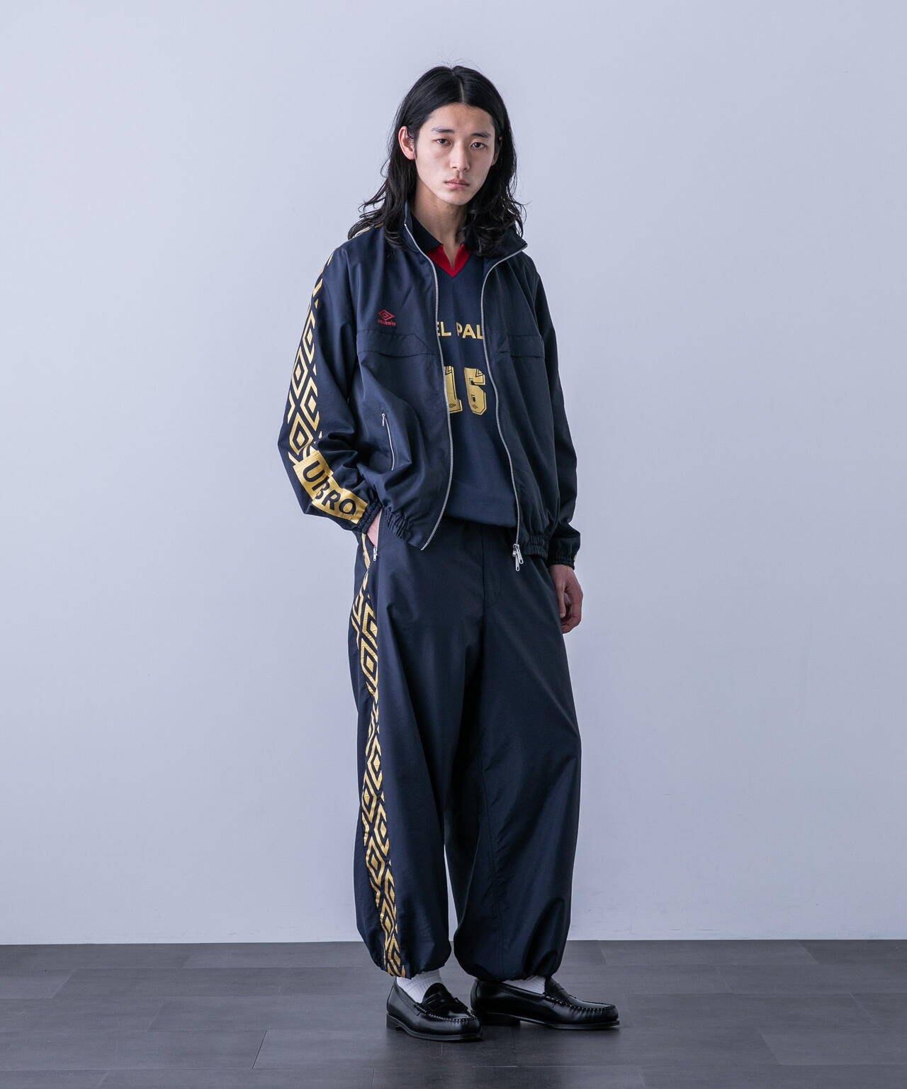 「HOTEL PALACE（オテルパラス）」UMBROトラックパンツ 6684127215