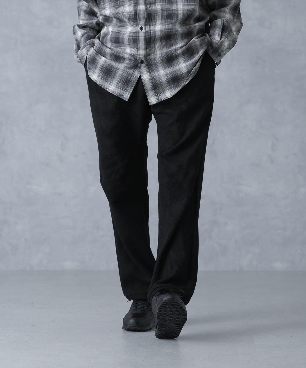 サマー ワッフル イージーパンツ