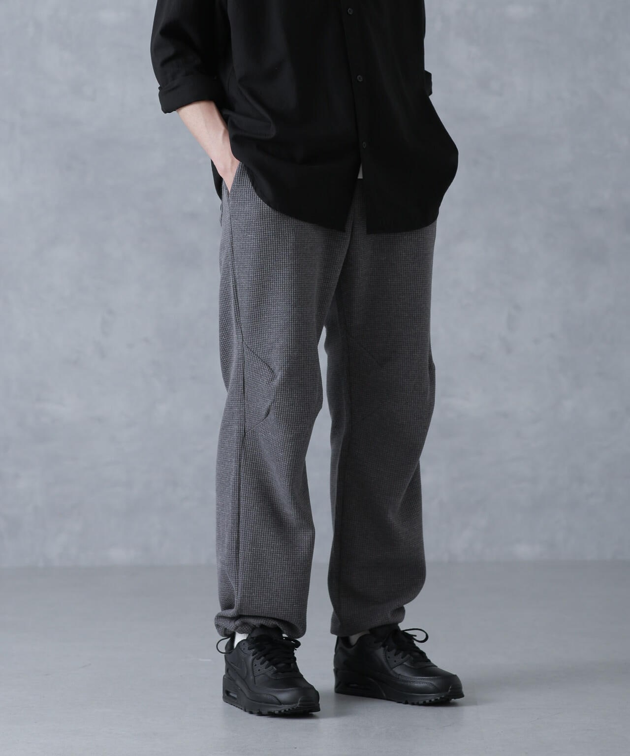 サマー ワッフル イージーパンツ