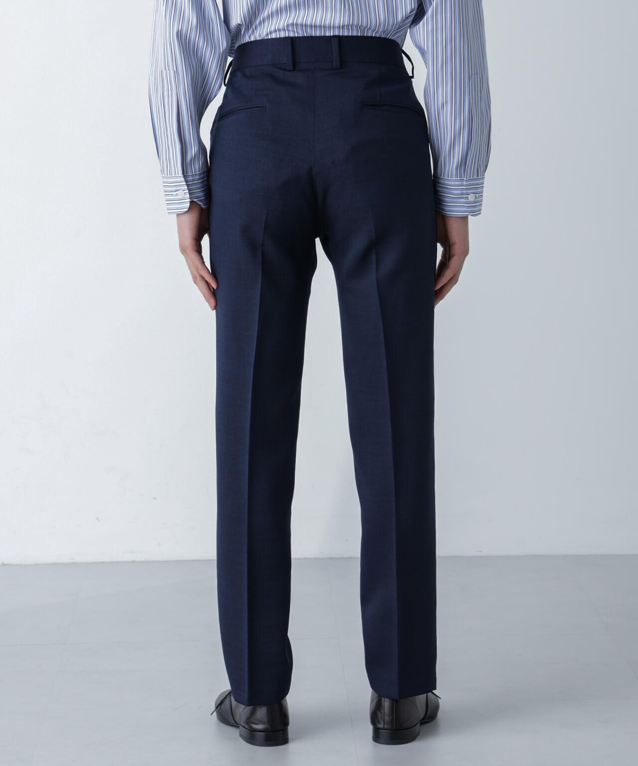 N TROUSERS」Reflax(R)スラブ ツイル ストレッチ パンツ