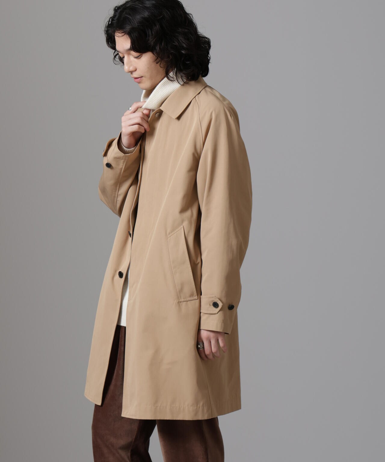 ウェザークロスラグランステンカラーコート 6684211216