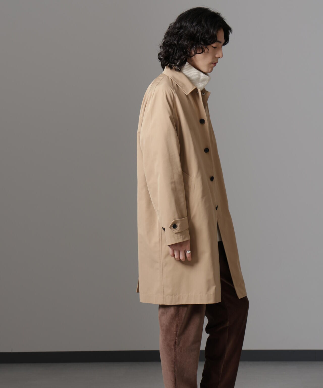 ウェザークロスラグランステンカラーコート 6684211216