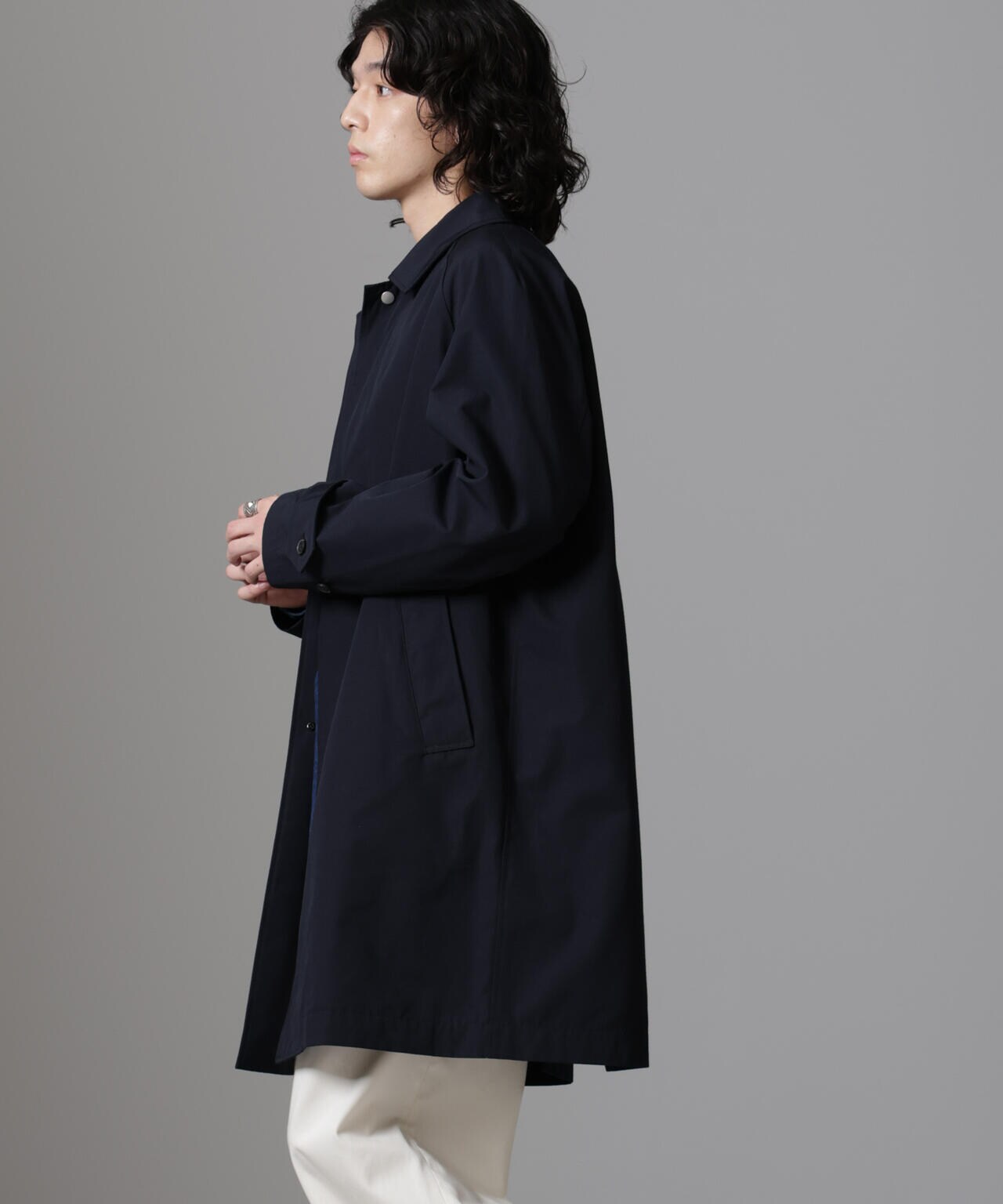 ウェザークロスラグランステンカラーコート 6684211216