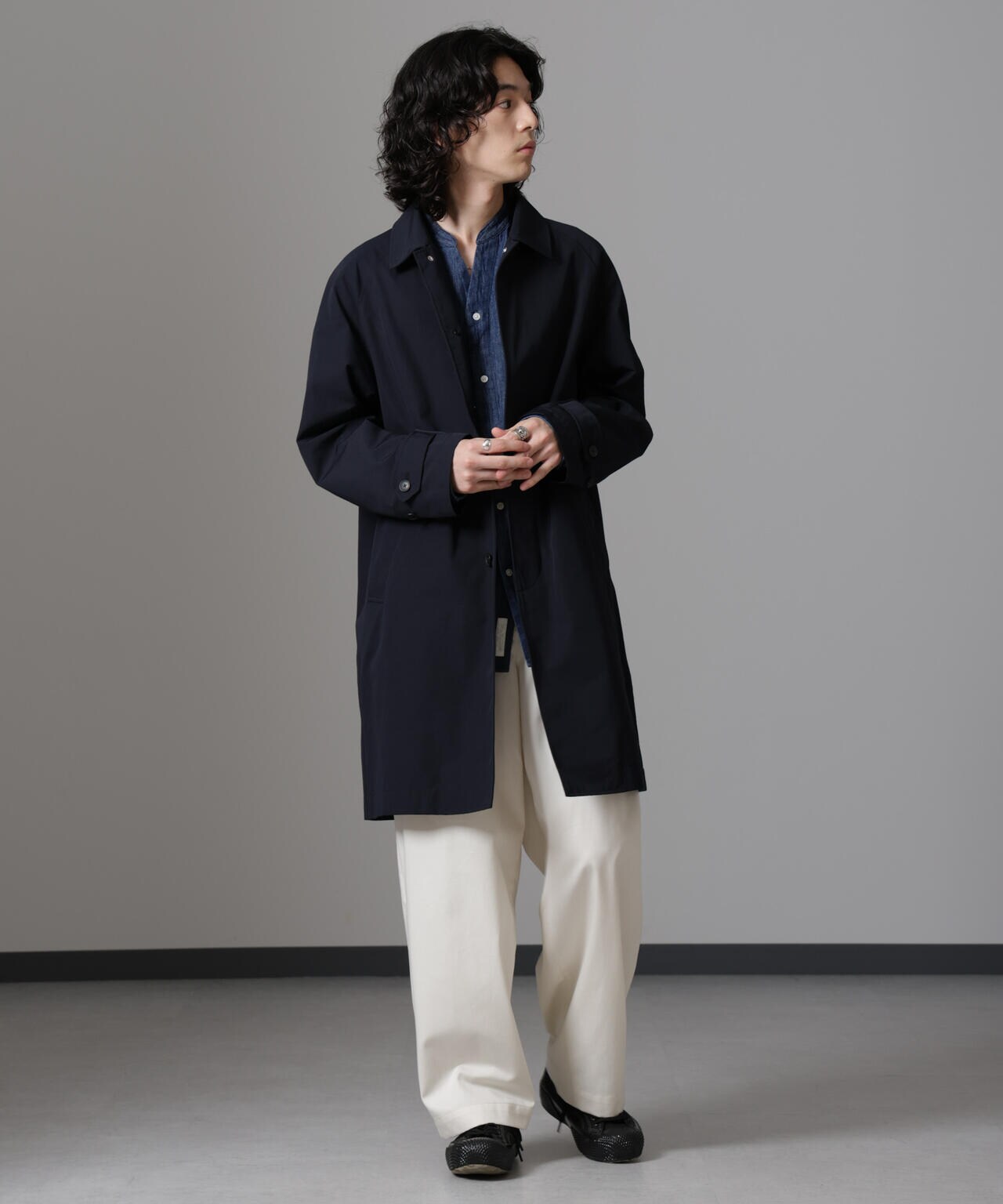 ウェザークロスラグランステンカラーコート 6684211216