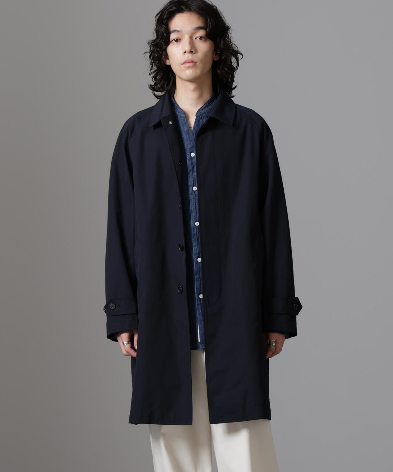 ウェザークロスラグランステンカラーコート 6684211216