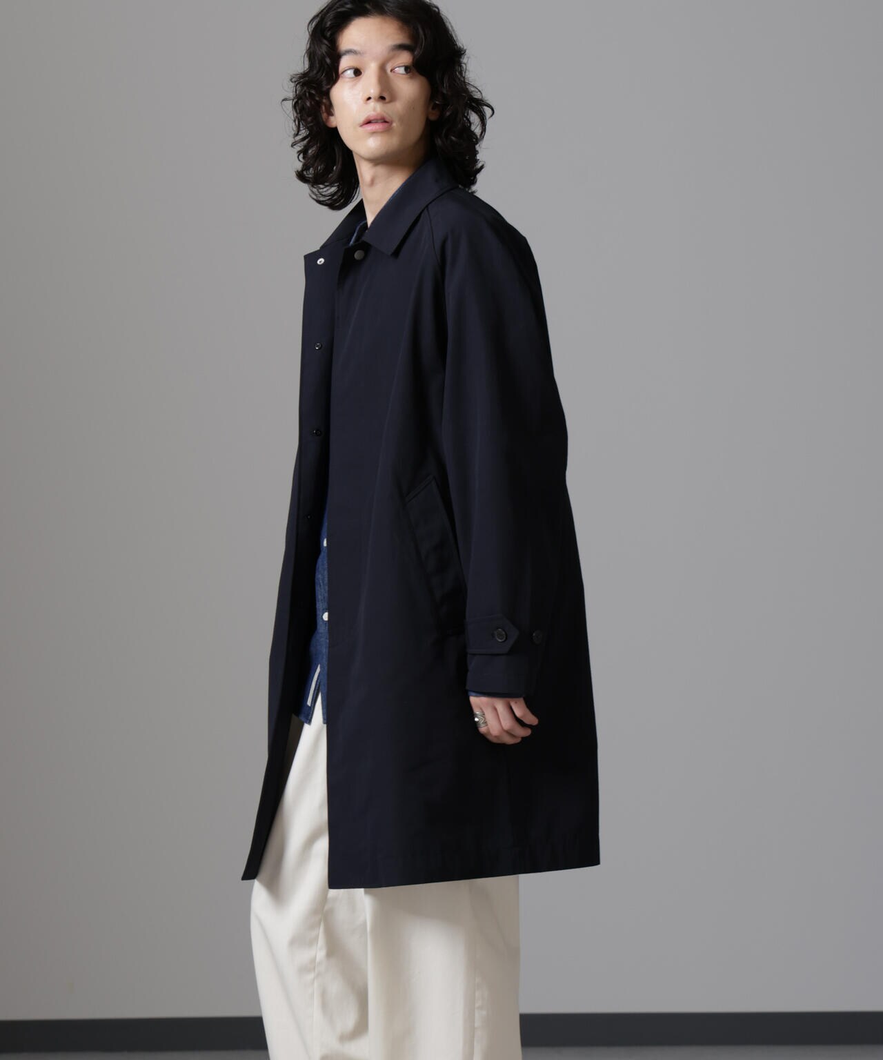 ウェザークロスラグランステンカラーコート 6684211216