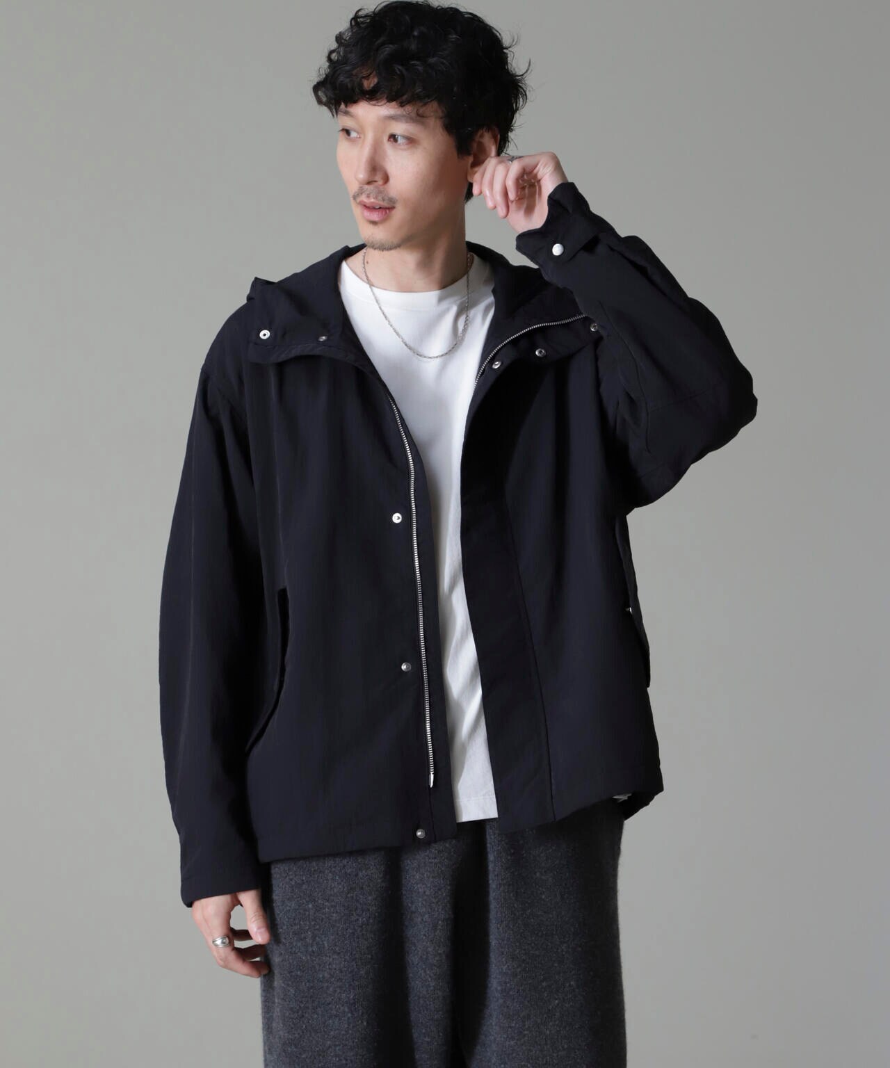 水溶性ボンディング撥水ショートモッズコート(セットアップ可) 6684212212