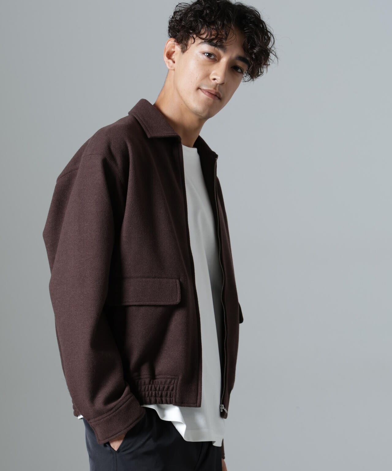 「NJ/CLUB」HOMESTOCK ジャージージップブルゾン(セットアップ可) 6684212219