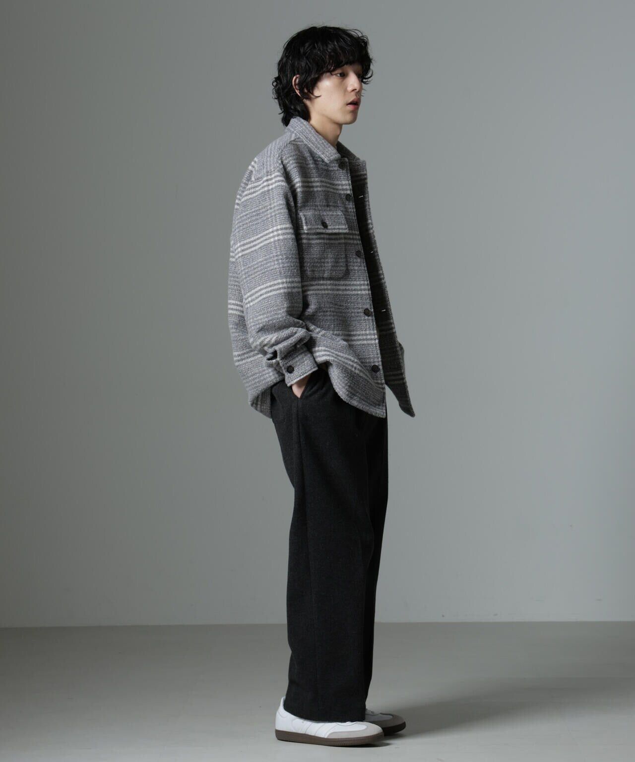 STEPHAN SCHNEIDER シャツブルゾン Stephan Schneider Jacket Special Black – Neighbour
