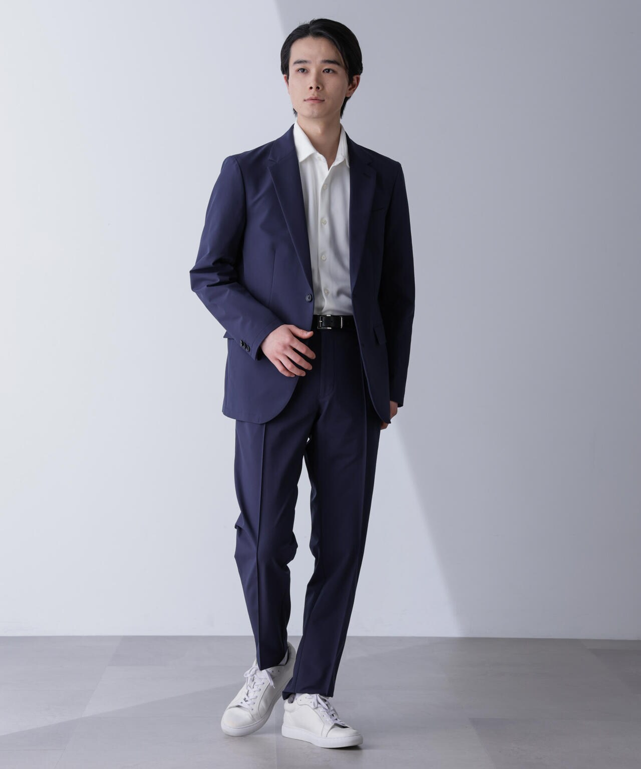 「N JACKET PREMIUM」TEXBRID(R)撥水ウラドットストレッチジャケット(セットアップ可) 6684217201