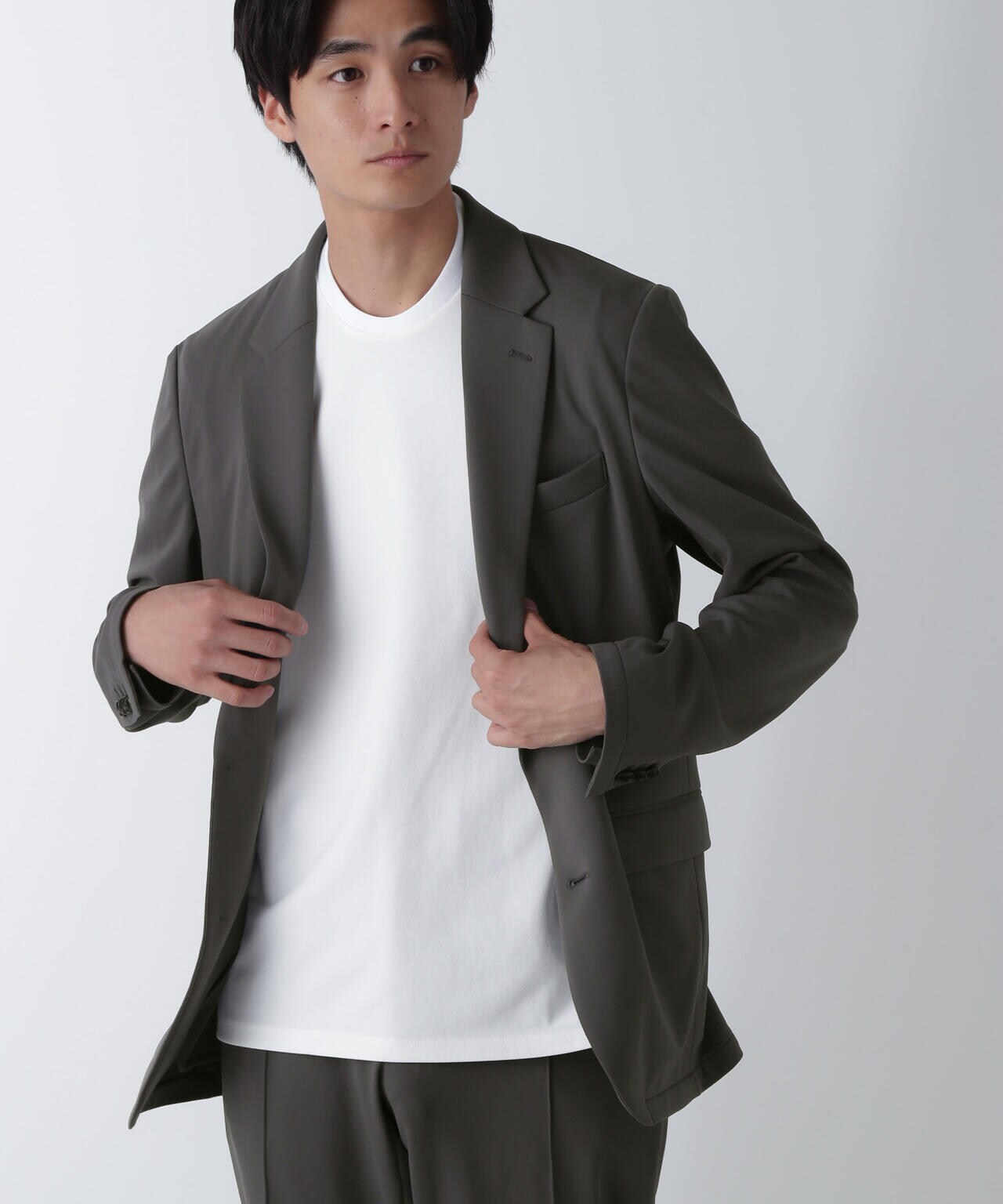 「N JACKET PREMIUM」AQUA RHYTHM(R)ストレッチジャケット(セットアップ可) 6684217203