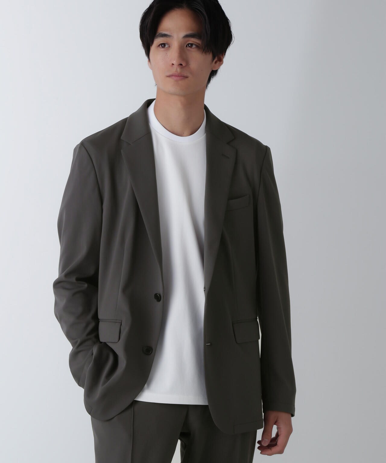 「N JACKET PREMIUM」AQUA RHYTHM(R)ストレッチジャケット(セットアップ可) 6684217203