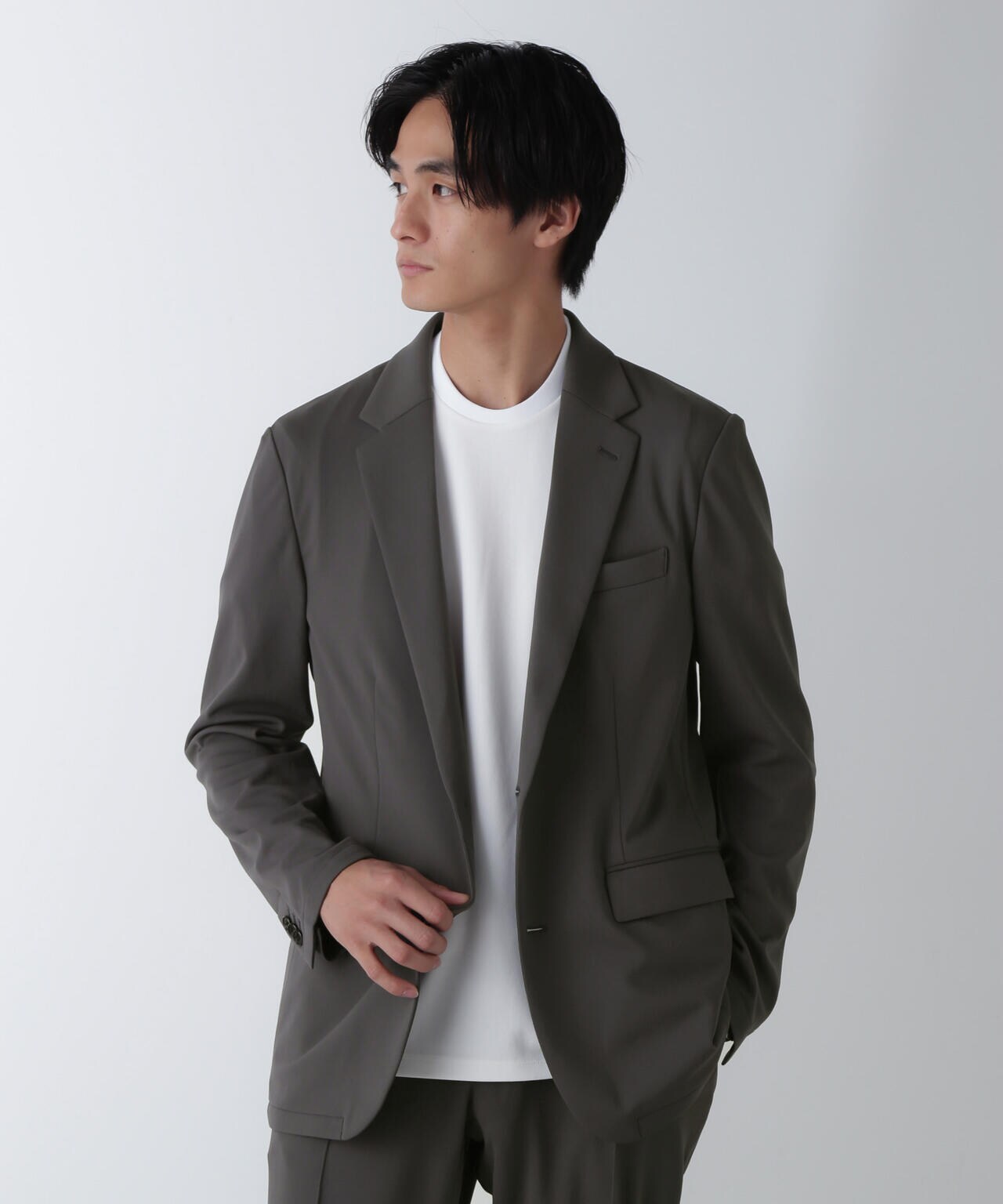 「N JACKET PREMIUM」AQUA RHYTHM(R)ストレッチジャケット(セットアップ可) 6684217203