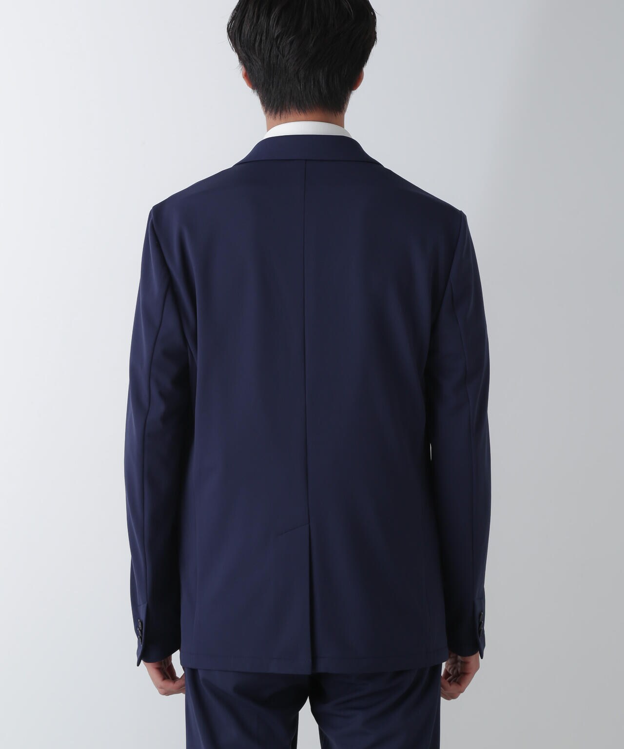極美品☆【ナノユニバース】Nジャケット　セットアップ　アンコン　超軽量 N JACKET PREMIUM」 AQUA RHYTHM(R) ストレッチ ジャケット