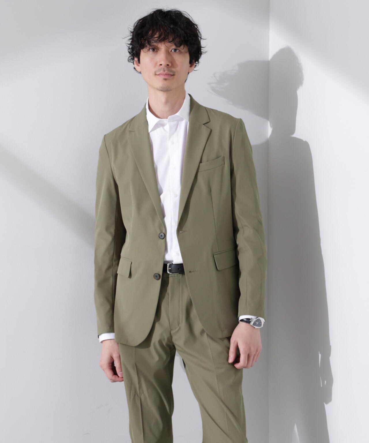 Damerino」 ナイロン ストレッチ トリコット セットアップ