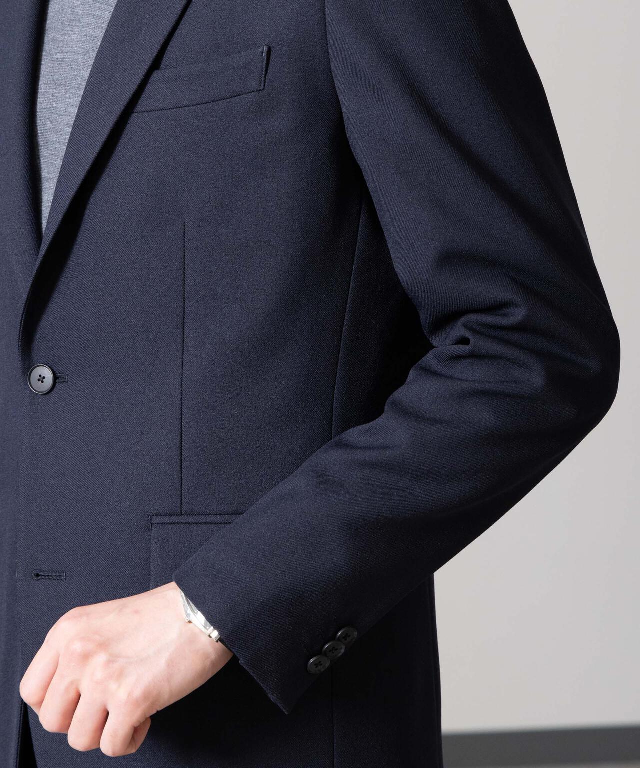 Damerino」 LANATEC(R) メランジ ツイル ストレッチ セットアップ