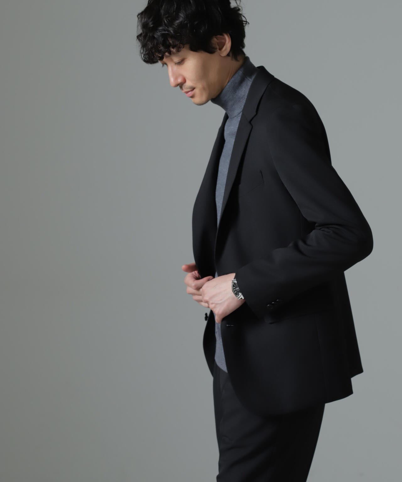 【期間限定】 Damerino」 セットアップ シャドーストライプ スーツ