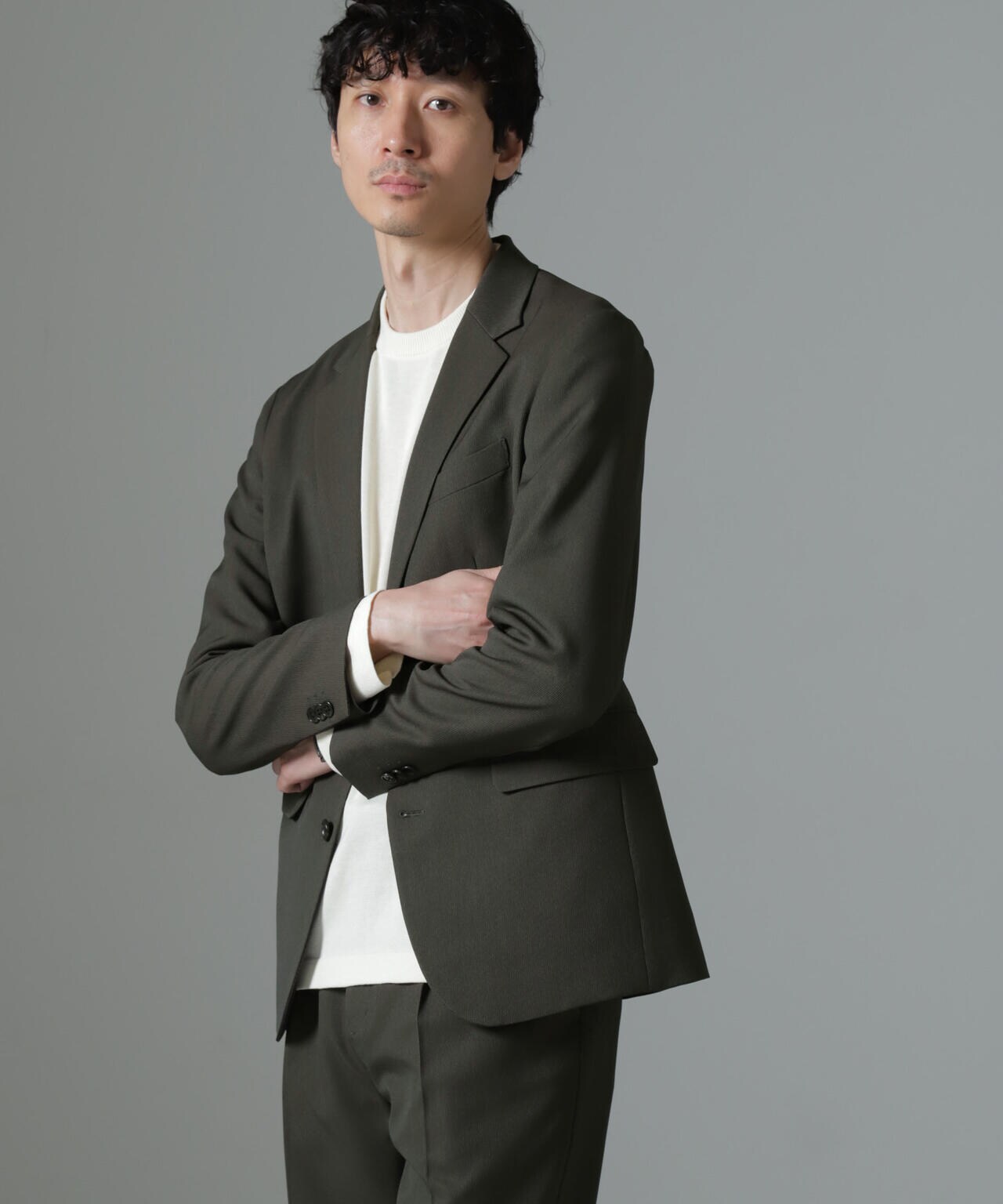 Damerino」 シャドーストライプ セットアップ