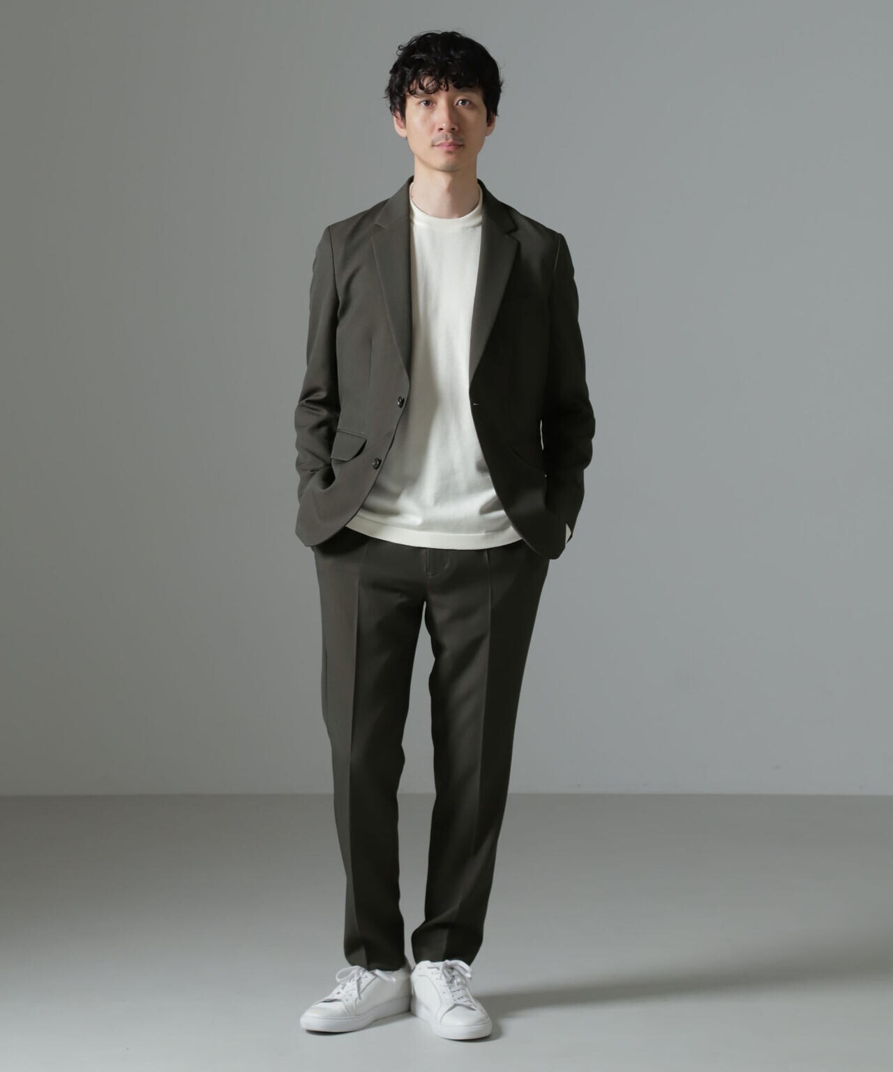 「Damerino」シャドーストライプセットアップ 6684218205