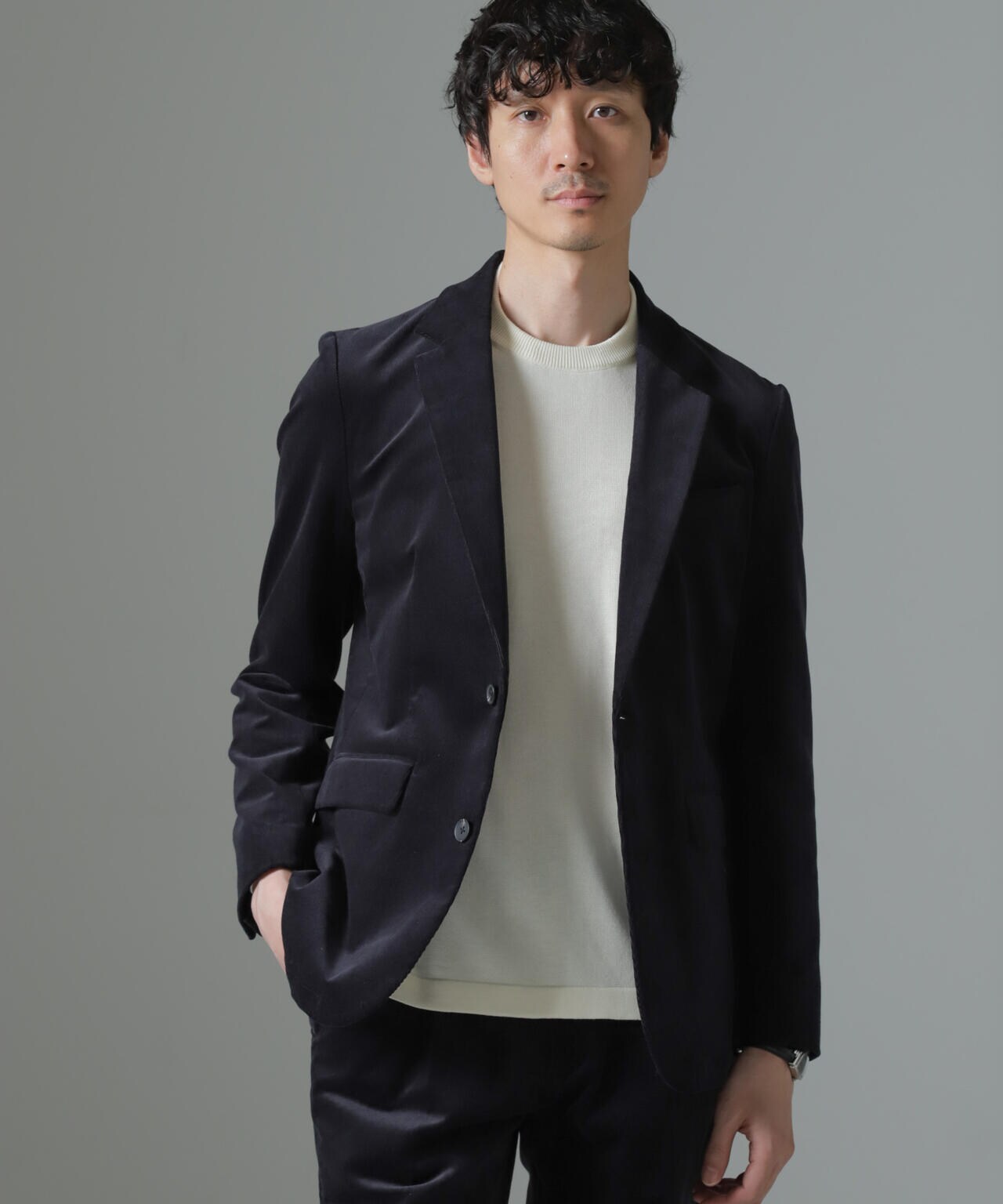 Damerino｣ コットン コーデュロイ ストレッチ セットアップ
