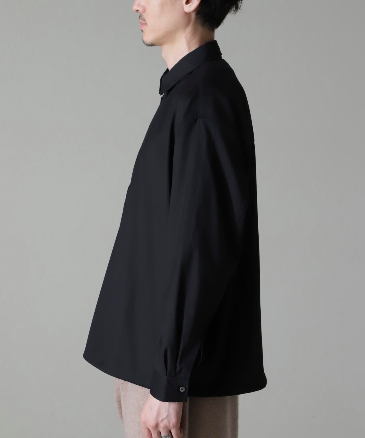 CARREMAN ハーフジップバルーンポロ 6684220204