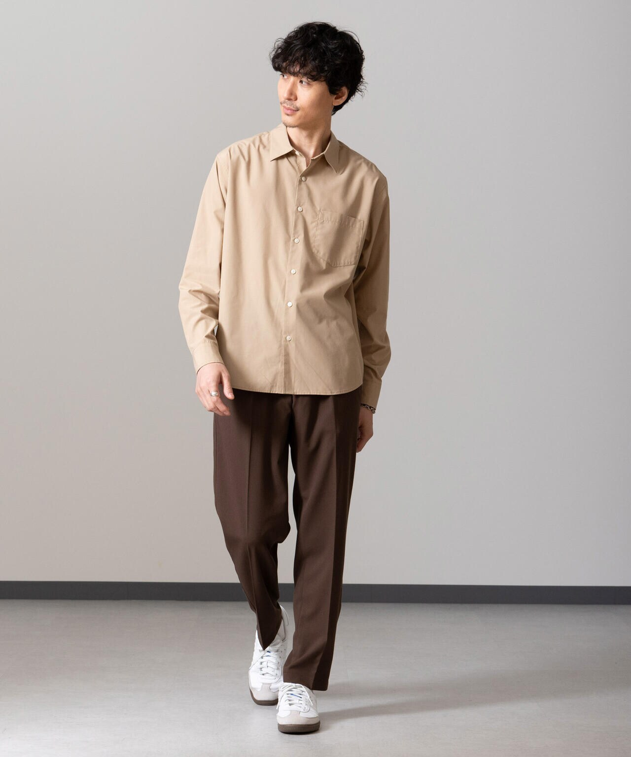 バンブーフォート レギュラーカラー シャツ