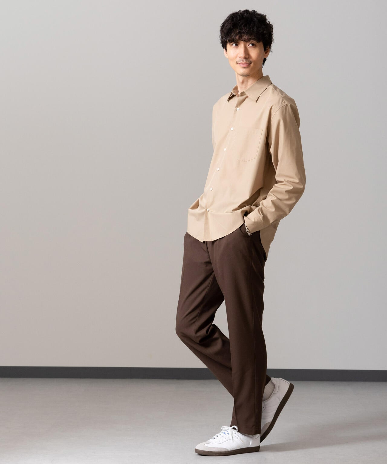 バンブーフォート レギュラーカラーシャツ 6684220205