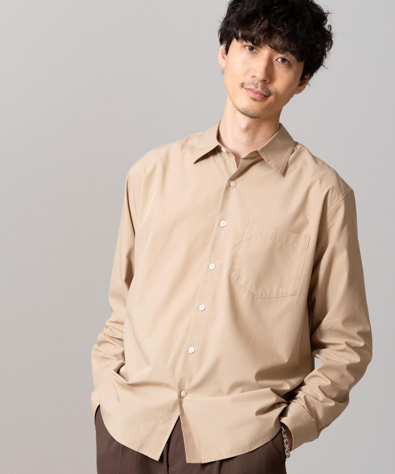 バンブーフォート レギュラーカラーシャツ 6684220205