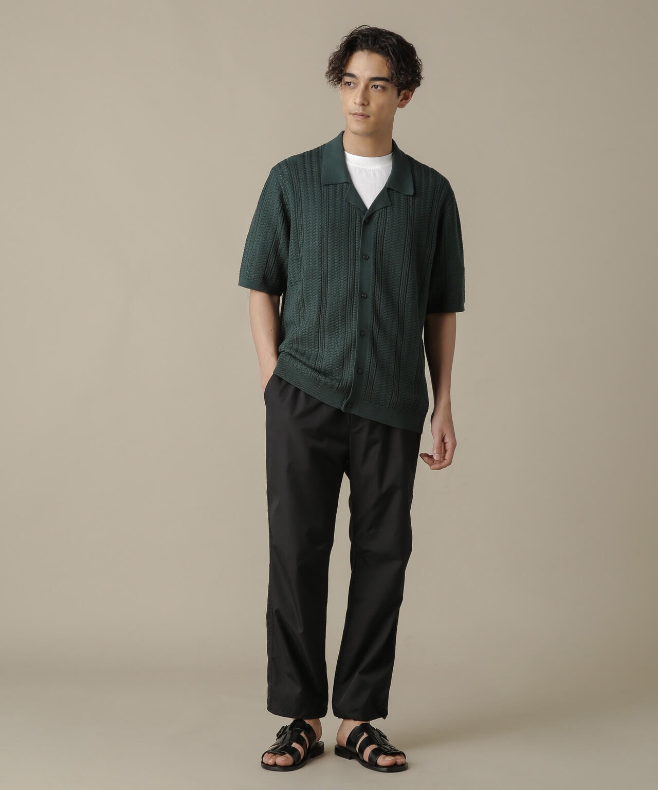 CFCL ニットシャツ 品番： CR146 】 レディース ニットシャツ 介護士 吸汗 速乾