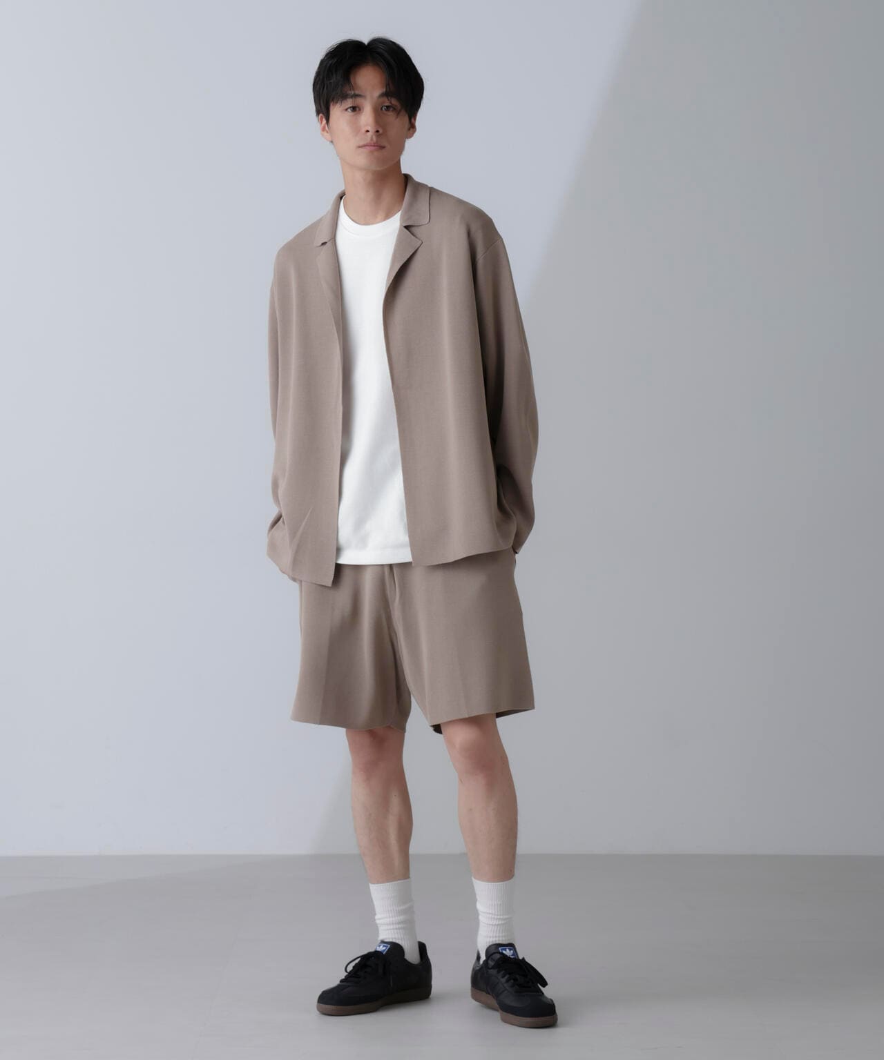 ◆クラシカル【 Louis Vuitton 】カラーレスニットジャケット louis-vuitton-collarless-knit-