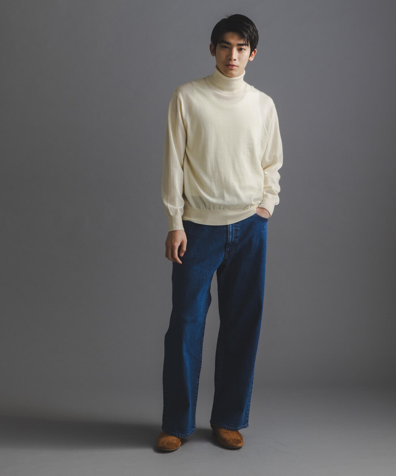 nae. 【EVER SERIES】タートルネック　Slim Knit nae. 【EVER SERIES】タートルネックSlim Knit