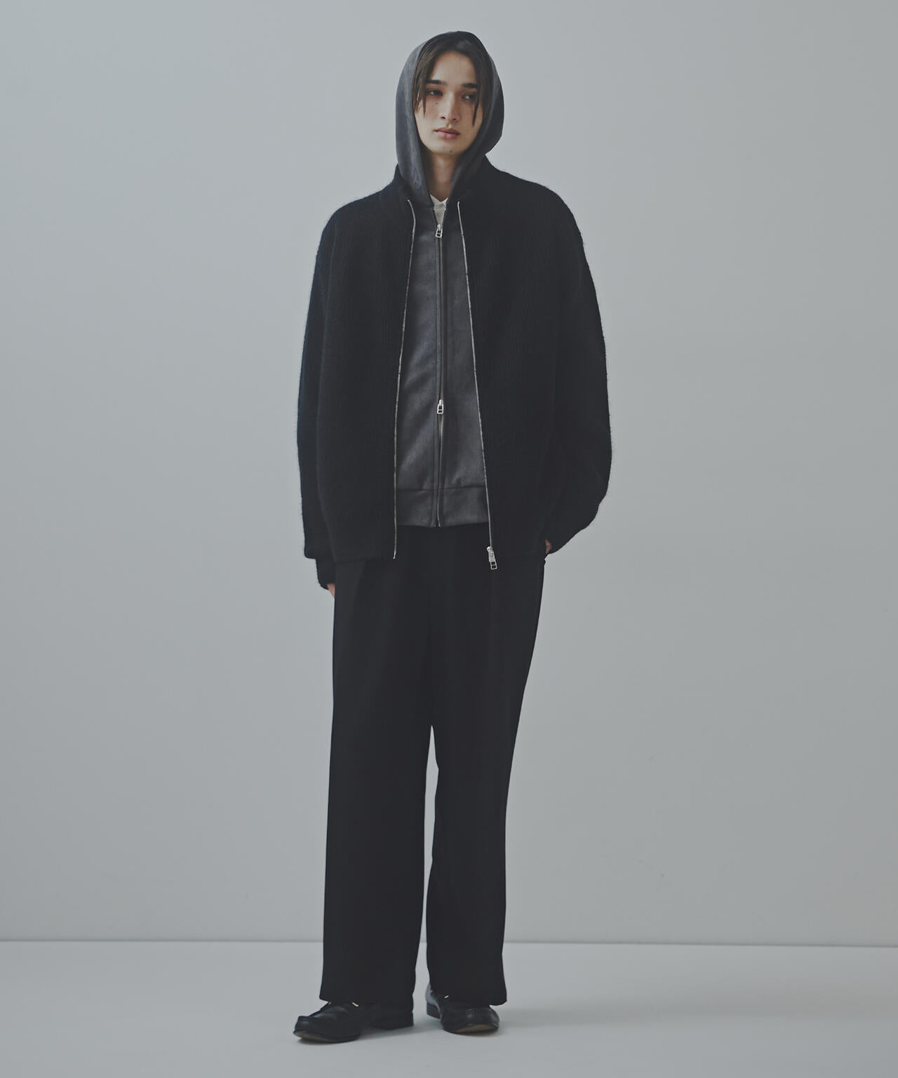 minus ドライバーズニット Commonuse (コモンユース) 」 ドライバーズ ニット