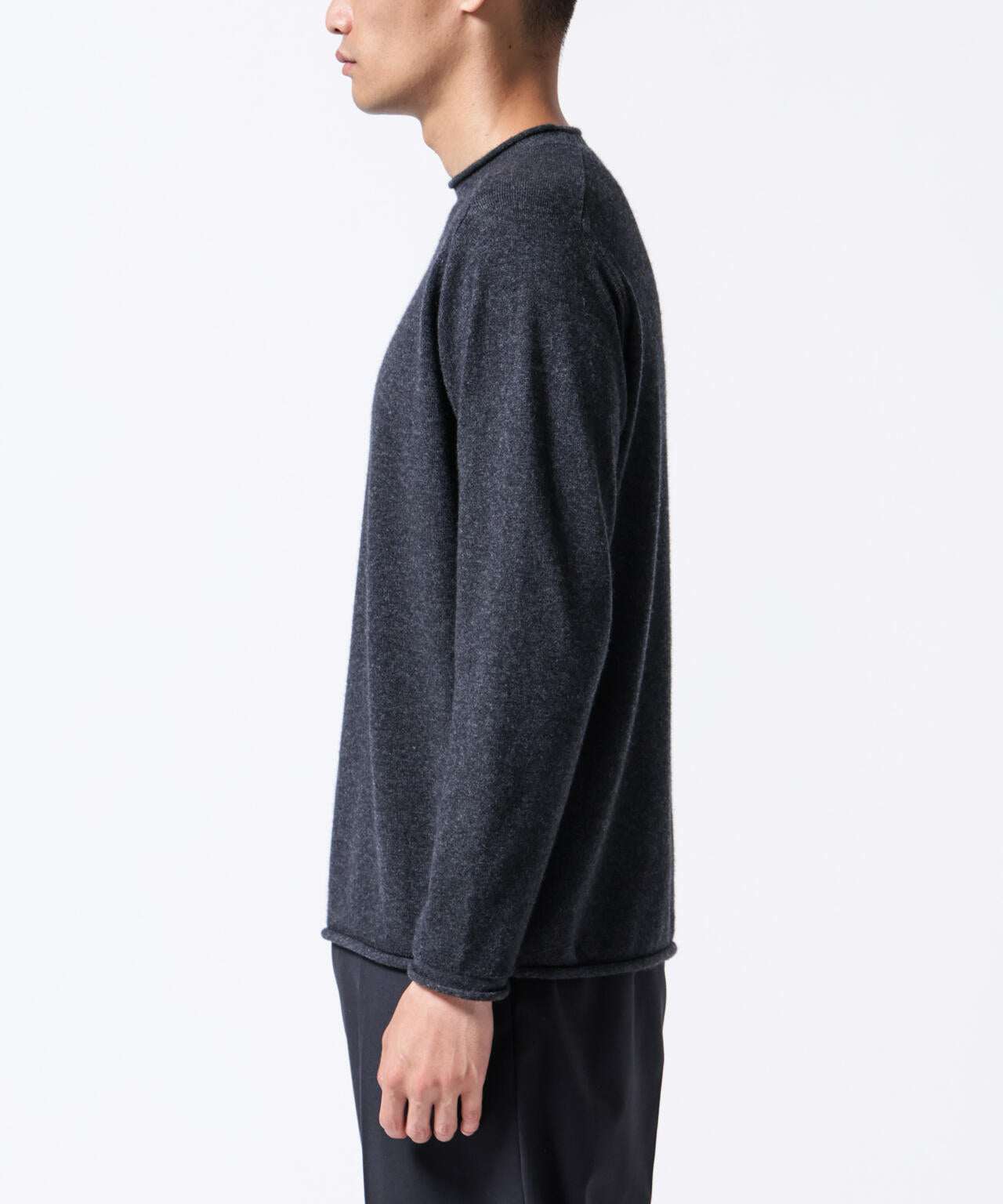 ナノユニバース（NANO universe）/「ASSEMBLANC」カシミヤブレンドリラックスセーター ASSEMBLANC (アッサンブロン)」カシミヤ ブレンド リラックス セーター