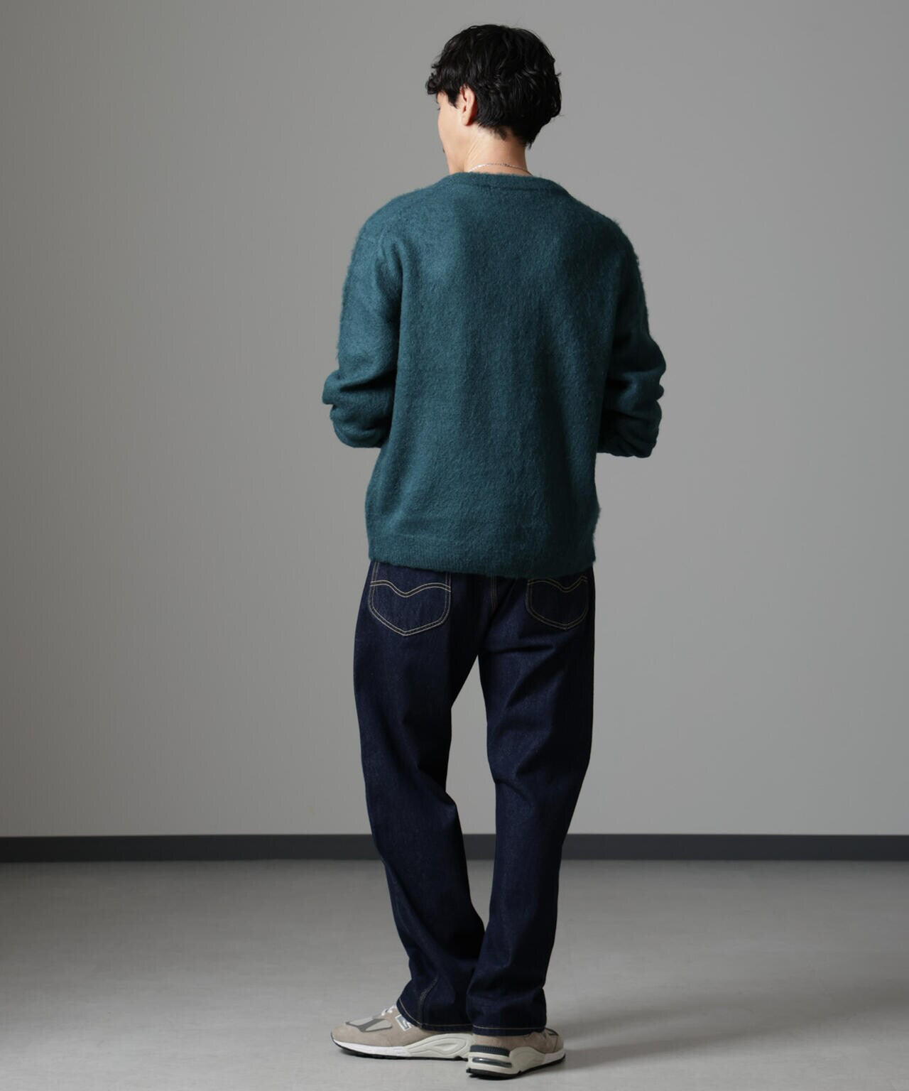 新品☆タグ付き】NobleのファインメリノウールVネックニット