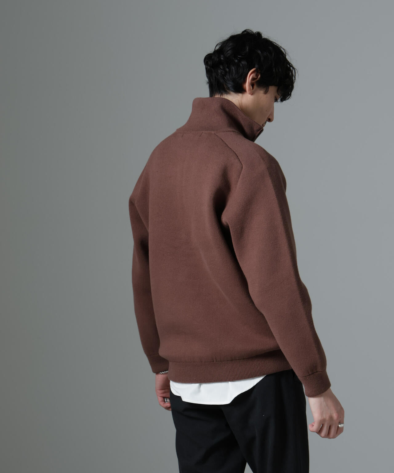 ◆ＳＩＮＡ ＣＯＶＡ ハーフジップ メンズ セーター Ｌ 美品 アウトレット】ハーフジップセーター 21250030 – SINA COVA