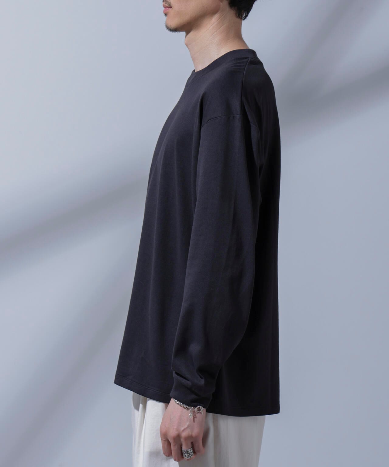 Anti Soaked(R) 汗染み防止 ビッグTシャツ 長袖 6684223204