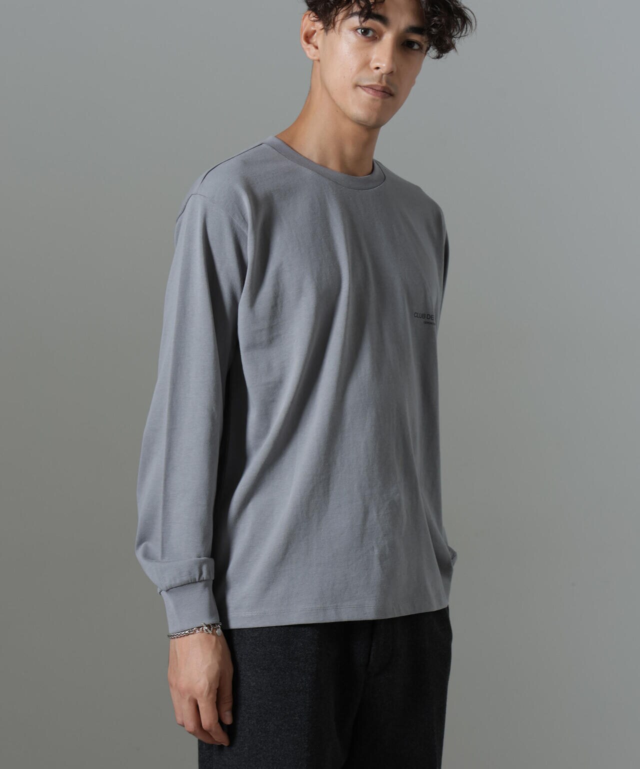 ｢NJ/CLUB｣PARKSTOCK プリントロングスリーブTシャツ 6684223222