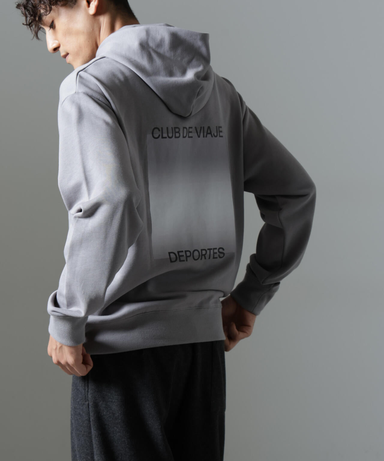 ｢NJ/CLUB｣PARKSTOCK プリントスウェットパーカー 6684223228