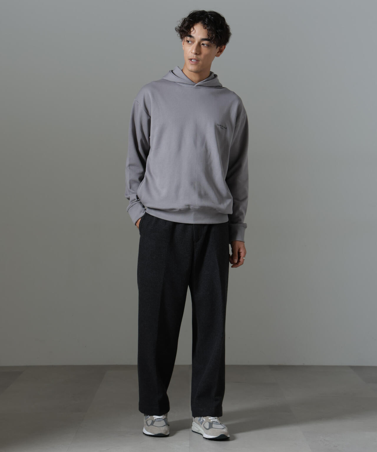 ｢NJ/CLUB｣PARKSTOCK プリントスウェットパーカー 6684223228