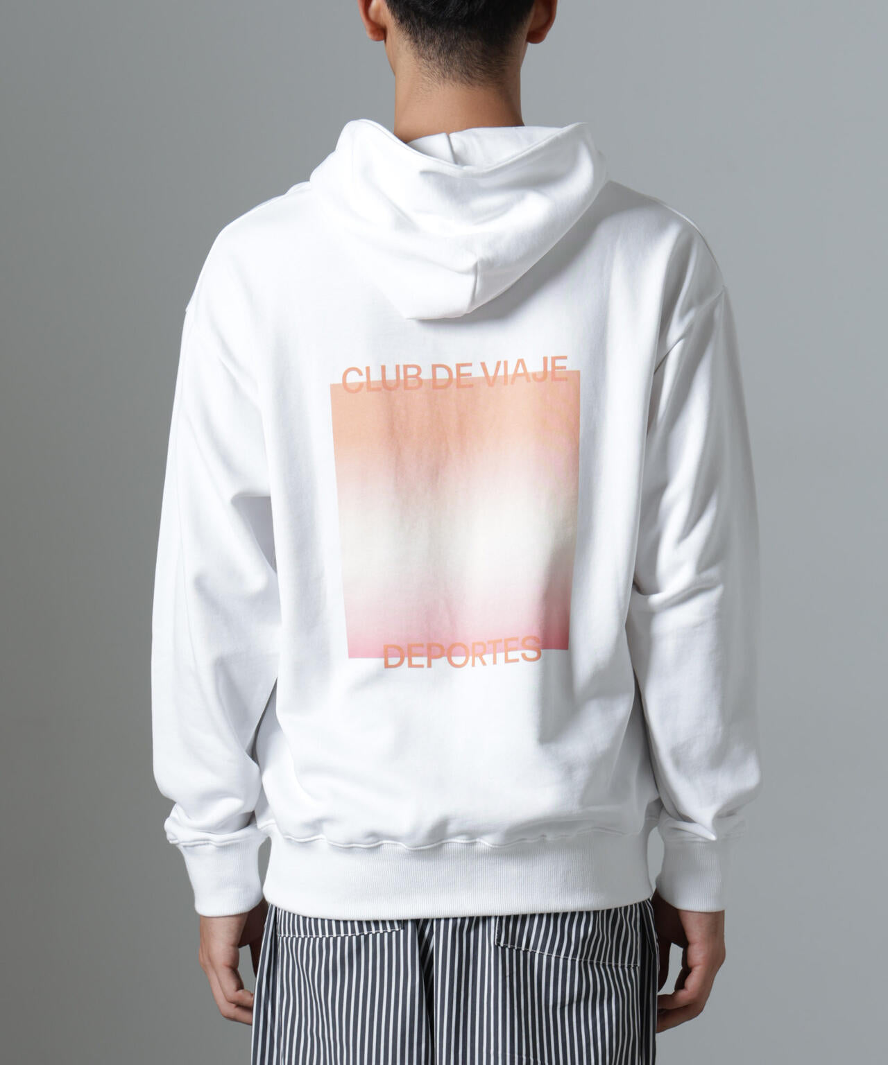 ｢NJ/CLUB｣PARKSTOCK プリントスウェットパーカー 6684223228